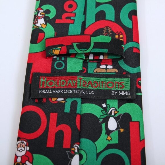 Holiday Traditions by Hallmark Ho Ho Ho Christmas Tie - Picture 5 of 6